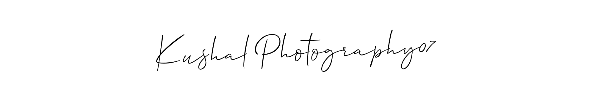 You can use this online signature creator to create a handwritten signature for the name Kushal Photography07. This is the best online autograph maker. Kushal Photography07 signature style 2 images and pictures png