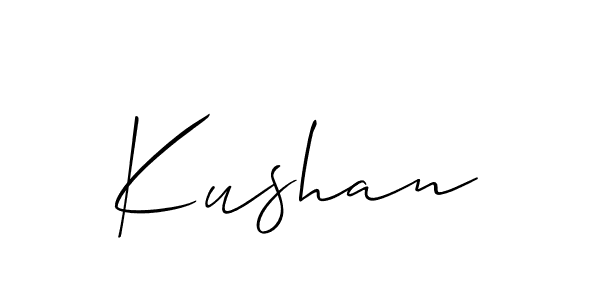 if you are searching for the best signature style for your name Kushan. so please give up your signature search. here we have designed multiple signature styles  using Allison_Script. Kushan signature style 2 images and pictures png