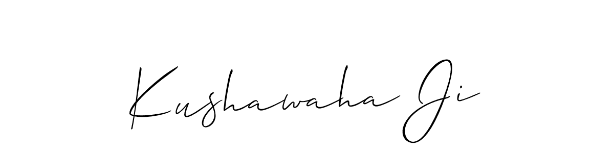 Make a short Kushawaha Ji signature style. Manage your documents anywhere anytime using Allison_Script. Create and add eSignatures, submit forms, share and send files easily. Kushawaha Ji signature style 2 images and pictures png