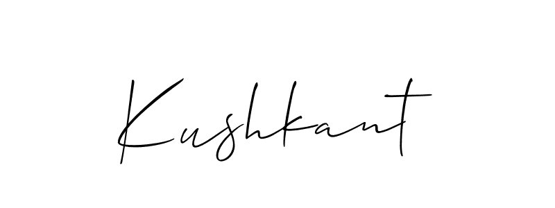 Once you've used our free online signature maker to create your best signature Allison_Script style, it's time to enjoy all of the benefits that Kushkant name signing documents. Kushkant signature style 2 images and pictures png