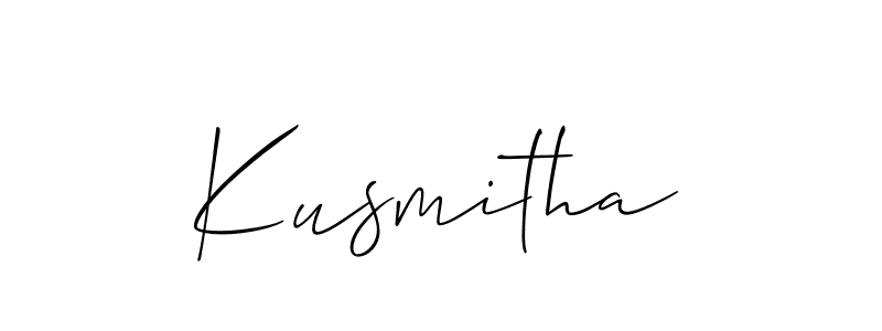 You can use this online signature creator to create a handwritten signature for the name Kusmitha. This is the best online autograph maker. Kusmitha signature style 2 images and pictures png
