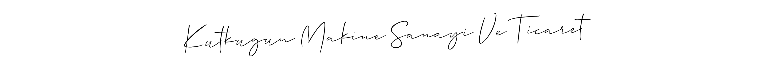 See photos of Kutkugun Makine Sanayi Ve Ticaret official signature by Spectra . Check more albums & portfolios. Read reviews & check more about Allison_Script font. Kutkugun Makine Sanayi Ve Ticaret signature style 2 images and pictures png
