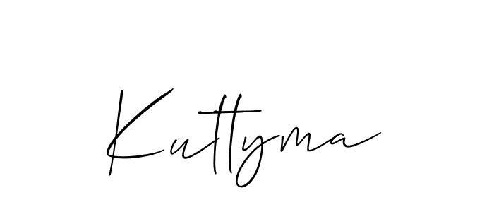 Also we have Kuttyma name is the best signature style. Create professional handwritten signature collection using Allison_Script autograph style. Kuttyma signature style 2 images and pictures png