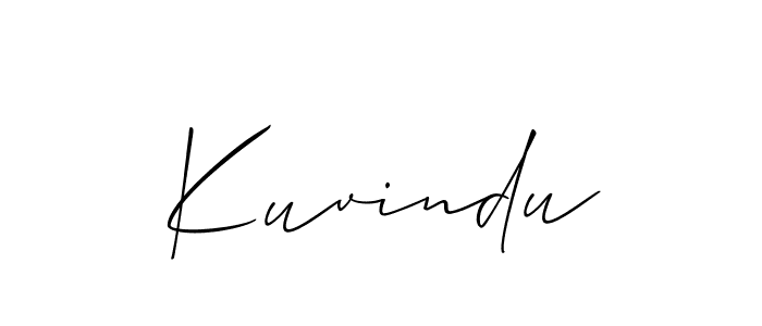 You can use this online signature creator to create a handwritten signature for the name Kuvindu. This is the best online autograph maker. Kuvindu signature style 2 images and pictures png