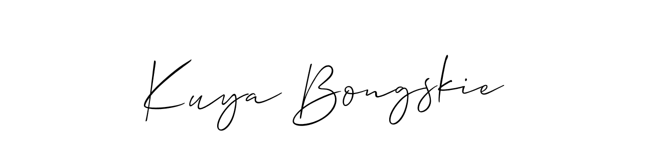 This is the best signature style for the Kuya Bongskie name. Also you like these signature font (Allison_Script). Mix name signature. Kuya Bongskie signature style 2 images and pictures png