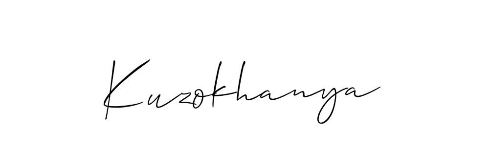 This is the best signature style for the Kuzokhanya name. Also you like these signature font (Allison_Script). Mix name signature. Kuzokhanya signature style 2 images and pictures png