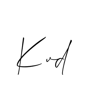 This is the best signature style for the Kvd name. Also you like these signature font (Allison_Script). Mix name signature. Kvd signature style 2 images and pictures png