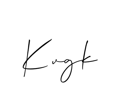 Also You can easily find your signature by using the search form. We will create Kvgk name handwritten signature images for you free of cost using Allison_Script sign style. Kvgk signature style 2 images and pictures png