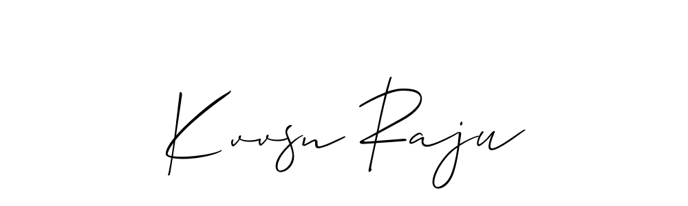 Once you've used our free online signature maker to create your best signature Allison_Script style, it's time to enjoy all of the benefits that Kvvsn Raju name signing documents. Kvvsn Raju signature style 2 images and pictures png