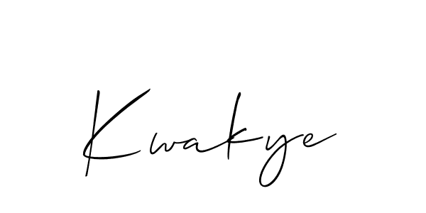Make a beautiful signature design for name Kwakye. Use this online signature maker to create a handwritten signature for free. Kwakye signature style 2 images and pictures png