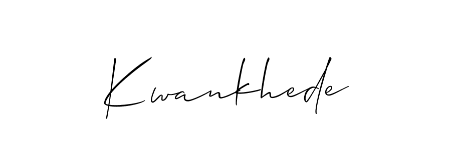 You can use this online signature creator to create a handwritten signature for the name Kwankhede. This is the best online autograph maker. Kwankhede signature style 2 images and pictures png