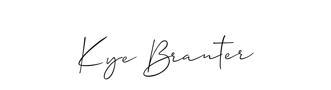 Once you've used our free online signature maker to create your best signature Allison_Script style, it's time to enjoy all of the benefits that Kye Branter name signing documents. Kye Branter signature style 2 images and pictures png