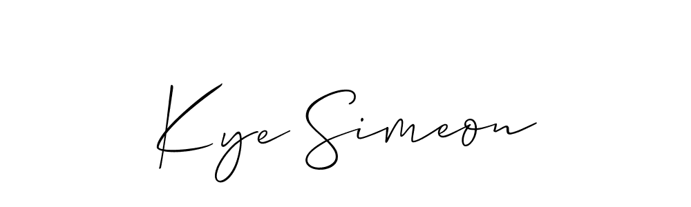 See photos of Kye Simeon official signature by Spectra . Check more albums & portfolios. Read reviews & check more about Allison_Script font. Kye Simeon signature style 2 images and pictures png