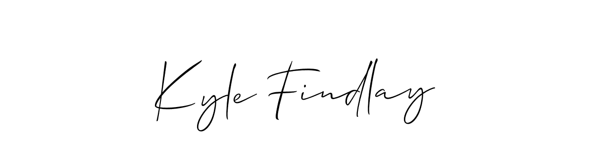 You can use this online signature creator to create a handwritten signature for the name Kyle Findlay. This is the best online autograph maker. Kyle Findlay signature style 2 images and pictures png