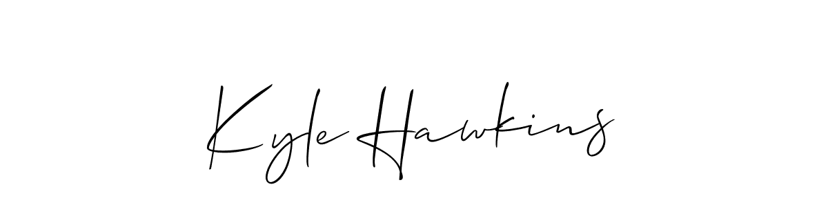 Best and Professional Signature Style for Kyle Hawkins. Allison_Script Best Signature Style Collection. Kyle Hawkins signature style 2 images and pictures png