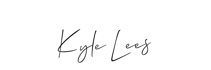 Make a beautiful signature design for name Kyle Lees. Use this online signature maker to create a handwritten signature for free. Kyle Lees signature style 2 images and pictures png