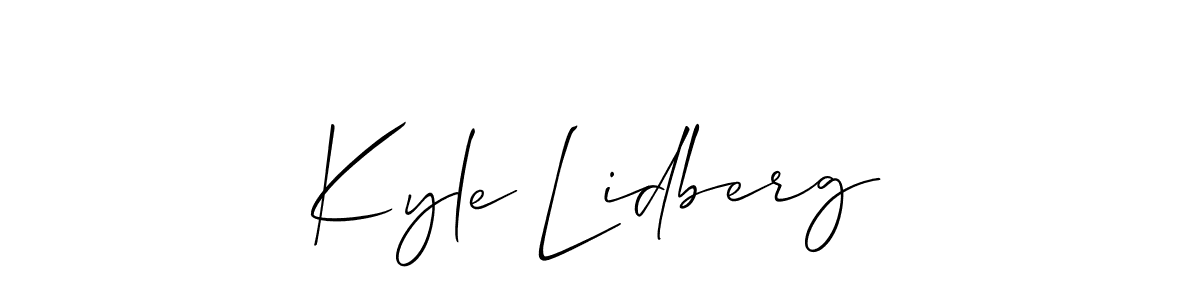 This is the best signature style for the Kyle Lidberg name. Also you like these signature font (Allison_Script). Mix name signature. Kyle Lidberg signature style 2 images and pictures png