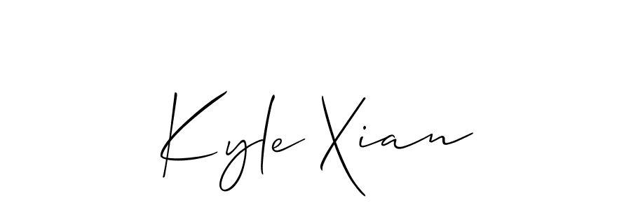 Make a beautiful signature design for name Kyle Xian. Use this online signature maker to create a handwritten signature for free. Kyle Xian signature style 2 images and pictures png