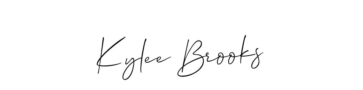 How to Draw Kylee Brooks signature style? Allison_Script is a latest design signature styles for name Kylee Brooks. Kylee Brooks signature style 2 images and pictures png