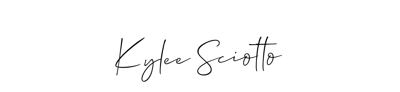 Once you've used our free online signature maker to create your best signature Allison_Script style, it's time to enjoy all of the benefits that Kylee Sciotto name signing documents. Kylee Sciotto signature style 2 images and pictures png