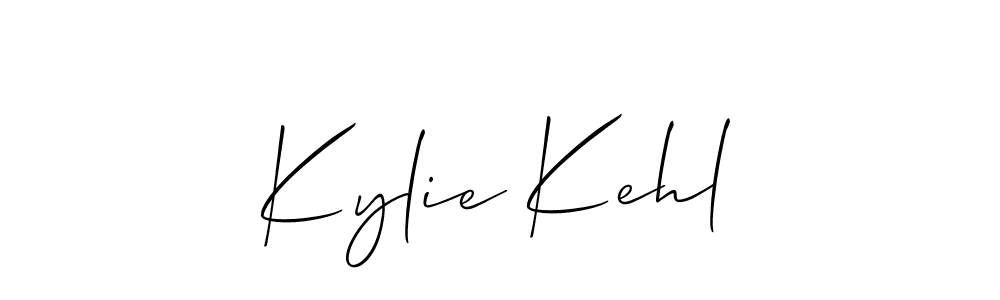 Make a beautiful signature design for name Kylie Kehl. Use this online signature maker to create a handwritten signature for free. Kylie Kehl signature style 2 images and pictures png