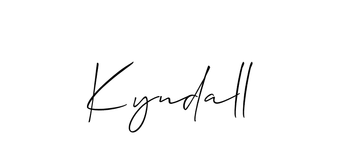Once you've used our free online signature maker to create your best signature Allison_Script style, it's time to enjoy all of the benefits that Kyndall name signing documents. Kyndall signature style 2 images and pictures png