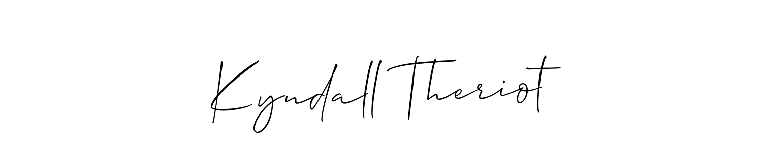 Best and Professional Signature Style for Kyndall Theriot. Allison_Script Best Signature Style Collection. Kyndall Theriot signature style 2 images and pictures png