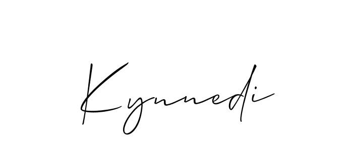 Best and Professional Signature Style for Kynnedi. Allison_Script Best Signature Style Collection. Kynnedi signature style 2 images and pictures png