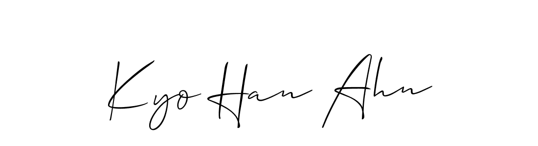 Check out images of Autograph of Kyo Han Ahn name. Actor Kyo Han Ahn Signature Style. Allison_Script is a professional sign style online. Kyo Han Ahn signature style 2 images and pictures png