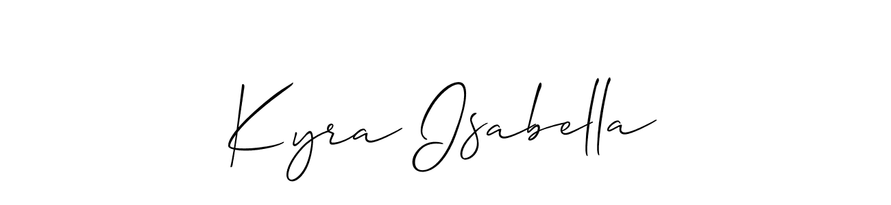 You can use this online signature creator to create a handwritten signature for the name Kyra Isabella. This is the best online autograph maker. Kyra Isabella signature style 2 images and pictures png