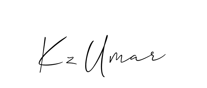 This is the best signature style for the Kz Umar name. Also you like these signature font (Allison_Script). Mix name signature. Kz Umar signature style 2 images and pictures png