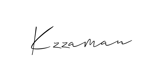 Make a beautiful signature design for name Kzzaman. Use this online signature maker to create a handwritten signature for free. Kzzaman signature style 2 images and pictures png