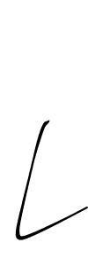 Make a beautiful signature design for name L. Use this online signature maker to create a handwritten signature for free. L signature style 2 images and pictures png