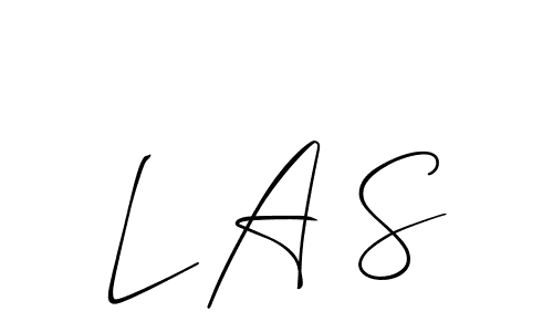 This is the best signature style for the L A S name. Also you like these signature font (Allison_Script). Mix name signature. L A S signature style 2 images and pictures png