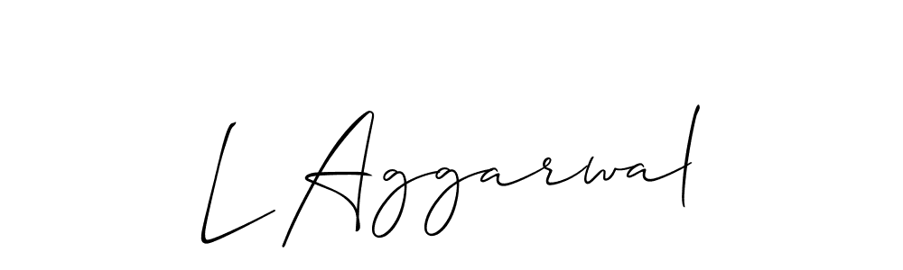 Once you've used our free online signature maker to create your best signature Allison_Script style, it's time to enjoy all of the benefits that L Aggarwal name signing documents. L Aggarwal signature style 2 images and pictures png