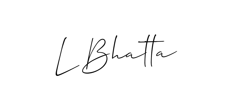See photos of L Bhatta official signature by Spectra . Check more albums & portfolios. Read reviews & check more about Allison_Script font. L Bhatta signature style 2 images and pictures png
