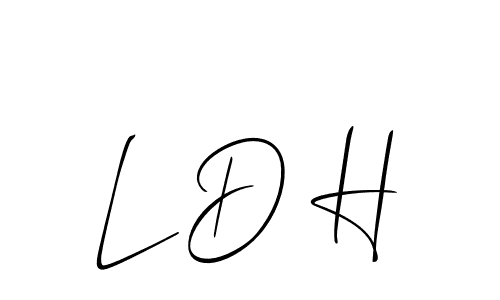 Once you've used our free online signature maker to create your best signature Allison_Script style, it's time to enjoy all of the benefits that L D H name signing documents. L D H signature style 2 images and pictures png