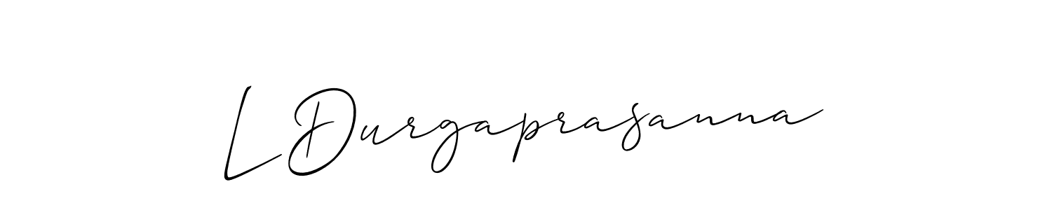 You can use this online signature creator to create a handwritten signature for the name L Durgaprasanna. This is the best online autograph maker. L Durgaprasanna signature style 2 images and pictures png
