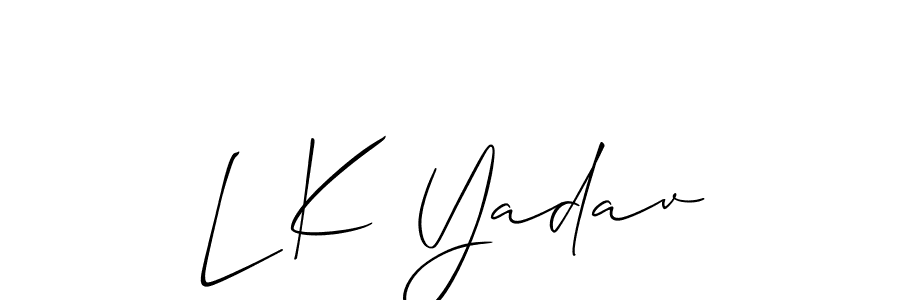 Once you've used our free online signature maker to create your best signature Allison_Script style, it's time to enjoy all of the benefits that L K Yadav name signing documents. L K Yadav signature style 2 images and pictures png