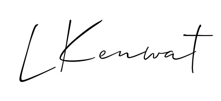 Also You can easily find your signature by using the search form. We will create L Kenwat name handwritten signature images for you free of cost using Allison_Script sign style. L Kenwat signature style 2 images and pictures png