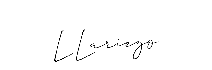See photos of L Lariego official signature by Spectra . Check more albums & portfolios. Read reviews & check more about Allison_Script font. L Lariego signature style 2 images and pictures png