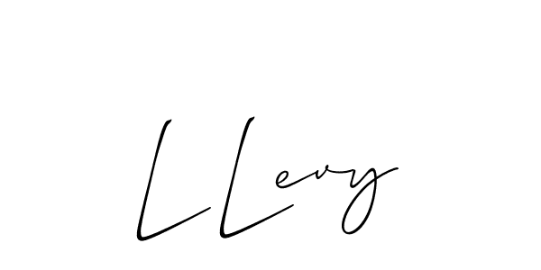 Once you've used our free online signature maker to create your best signature Allison_Script style, it's time to enjoy all of the benefits that L Levy name signing documents. L Levy signature style 2 images and pictures png