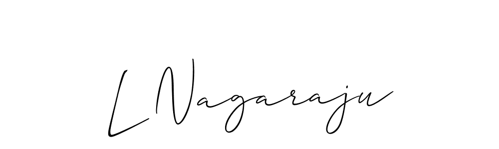 Similarly Allison_Script is the best handwritten signature design. Signature creator online .You can use it as an online autograph creator for name L Nagaraju. L Nagaraju signature style 2 images and pictures png