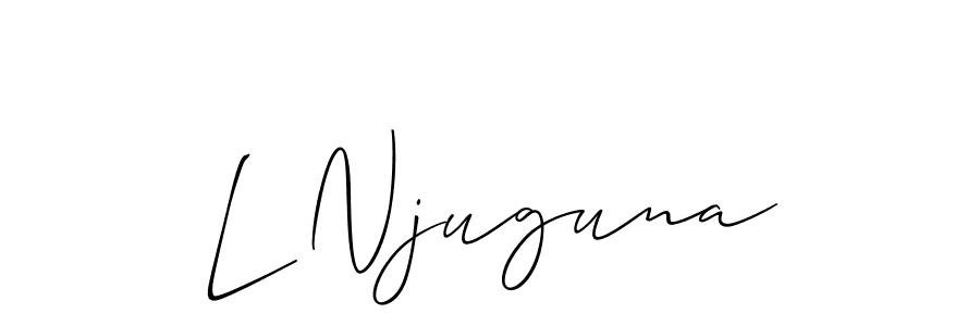 Once you've used our free online signature maker to create your best signature Allison_Script style, it's time to enjoy all of the benefits that L Njuguna name signing documents. L Njuguna signature style 2 images and pictures png