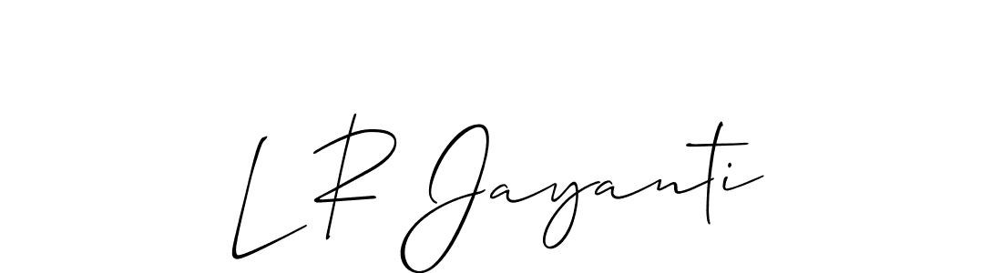 This is the best signature style for the L R Jayanti name. Also you like these signature font (Allison_Script). Mix name signature. L R Jayanti signature style 2 images and pictures png