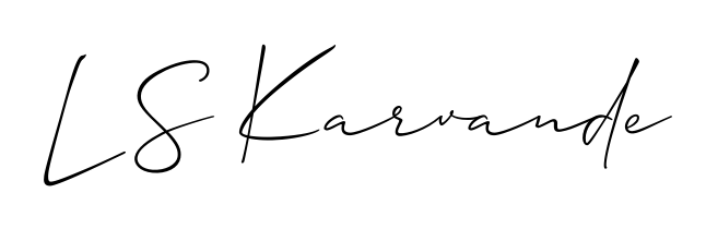 A modern signature idea for name L S Karvande using Allison_Script font. Clean strokes and elegant curves make it stand out instantly. L S Karvande signature style 2 images and pictures png