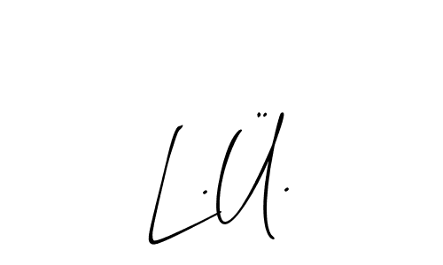 You can use this online signature creator to create a handwritten signature for the name L.Ü.. This is the best online autograph maker. L.Ü. signature style 2 images and pictures png