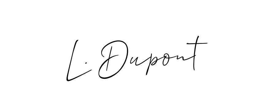 Make a beautiful signature design for name L. Dupont. Use this online signature maker to create a handwritten signature for free. L. Dupont signature style 2 images and pictures png