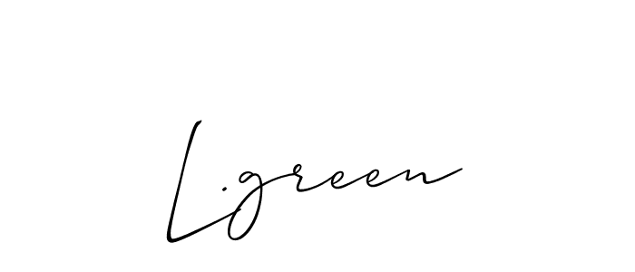 Check out images of Autograph of L.green name. Actor L.green Signature Style. Allison_Script is a professional sign style online. L.green signature style 2 images and pictures png