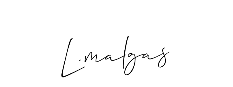 Once you've used our free online signature maker to create your best signature Allison_Script style, it's time to enjoy all of the benefits that L.malgas name signing documents. L.malgas signature style 2 images and pictures png